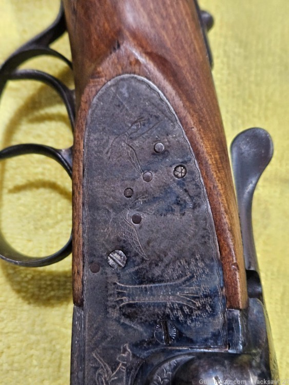 Sidelock Hermanos Pioneer Spanish  Side by Side 12 gauge shotgun -img-22