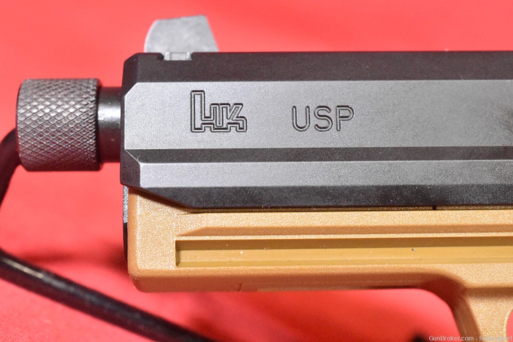 Heckler & Koch USP9 Tactical 4.8" 15rd FDE Frame USP-USP H&K-img-9