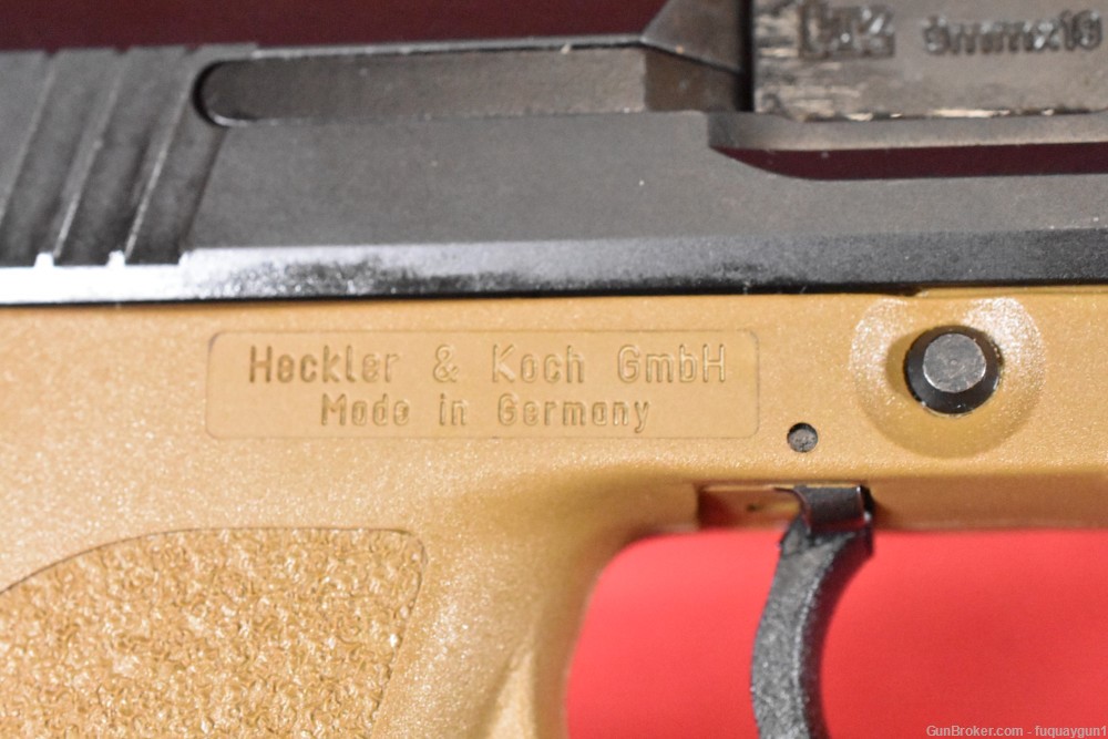Heckler & Koch USP9 Tactical 4.8" 15rd FDE Frame USP-USP H&K-img-19
