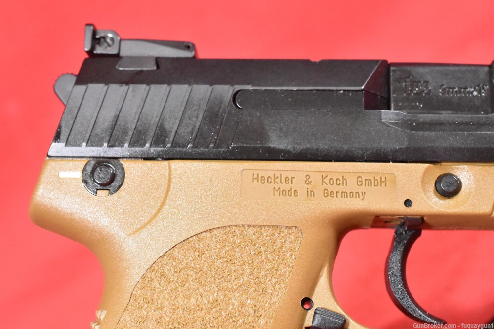 Heckler & Koch USP9 Tactical 4.8" 15rd FDE Frame USP-USP H&K-img-7