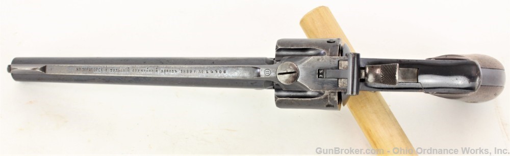 Antique Tula Arsenal No.3 Russian 3rd Model Single-Action Revolver-img-5