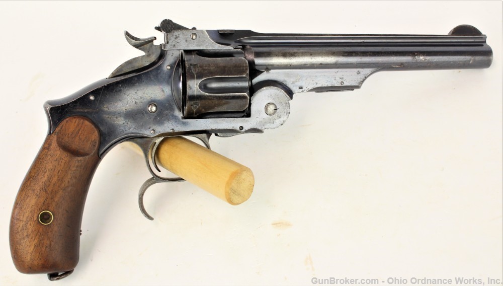 Antique Tula Arsenal No.3 Russian 3rd Model Single-Action Revolver-img-3