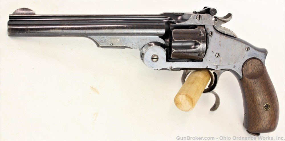 Antique Tula Arsenal No.3 Russian 3rd Model Single-Action Revolver-img-0