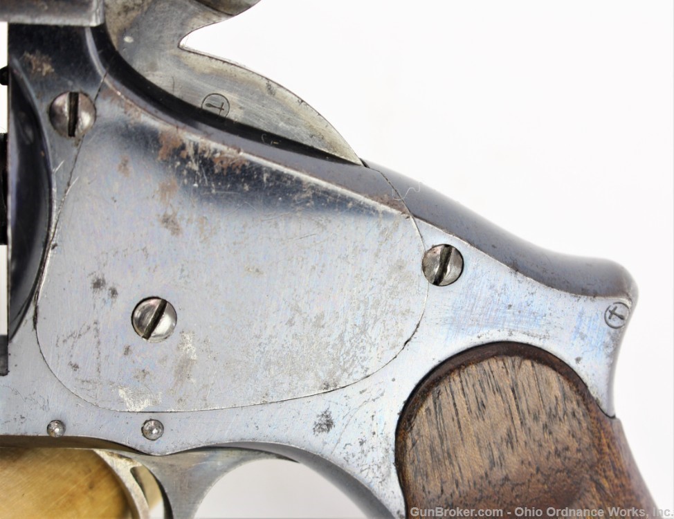 Antique Tula Arsenal No.3 Russian 3rd Model Single-Action Revolver-img-2