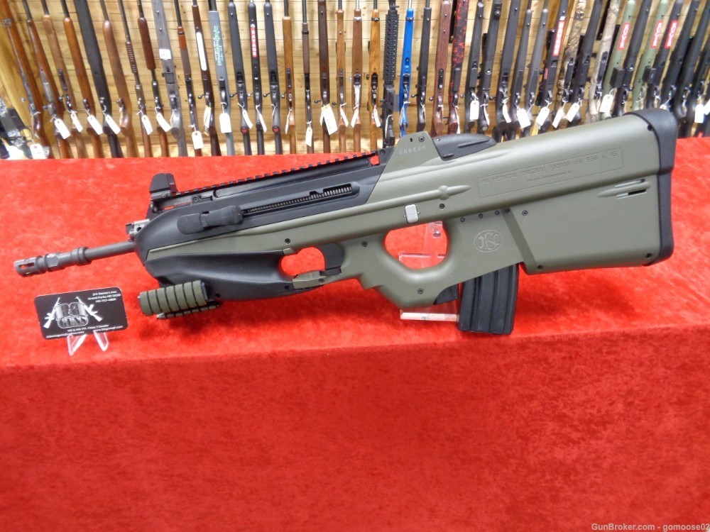 FN FNH FS2000 Tactical 5.56 OD Green Semi Auto BULLPUP WE TRADE & BUY! -img-1