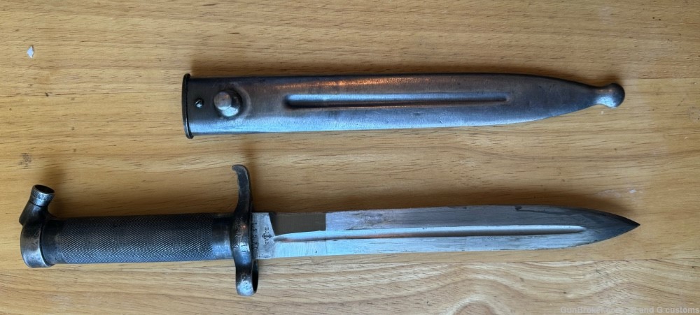 Swedish bayonet for mdl 1896 or Ljungmann self-loading rifle-img-2
