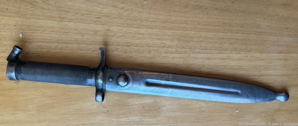 Swedish bayonet for mdl 1896 or Ljungmann self-loading rifle-img-1