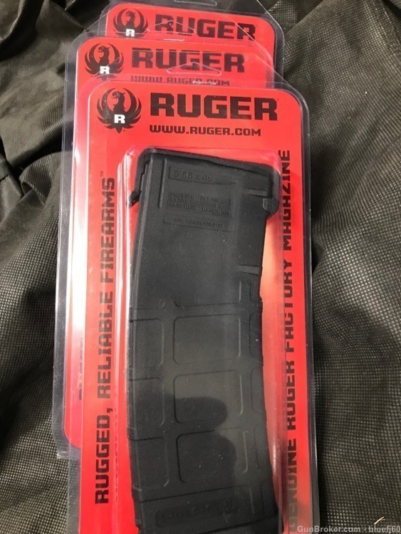 Ruger SR556MAG-30 3 pack magazines AR-556 free shipping-img-0