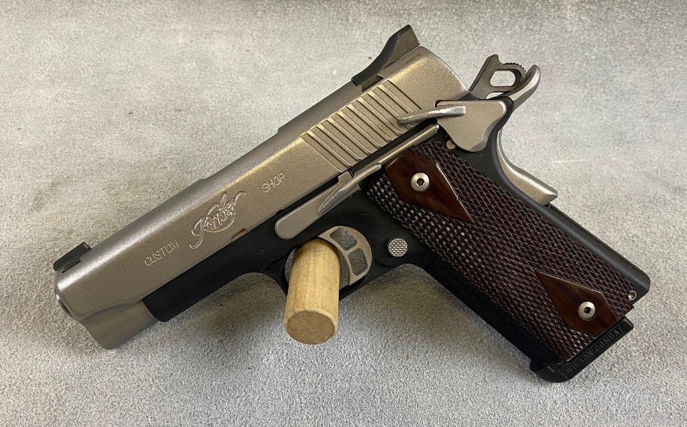 KIMBER PRO CDP II 45 ACP 2 MAGS BOX  GOOD CONDITION *USED* PENNY AUCTION -img-0