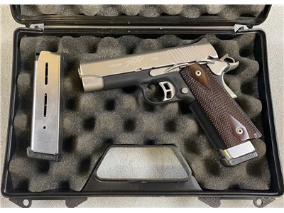 KIMBER PRO CDP II 45 ACP 2 MAGS BOX  GOOD CONDITION *USED* PENNY AUCTION 