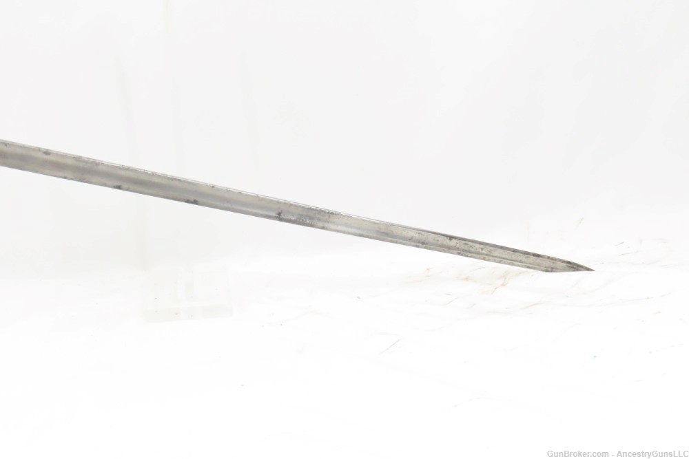 CIVIL WAR Era Antique AMES MANUFACTURING Co. U.S. M1840 NCO Sword SCABBARD -img-5