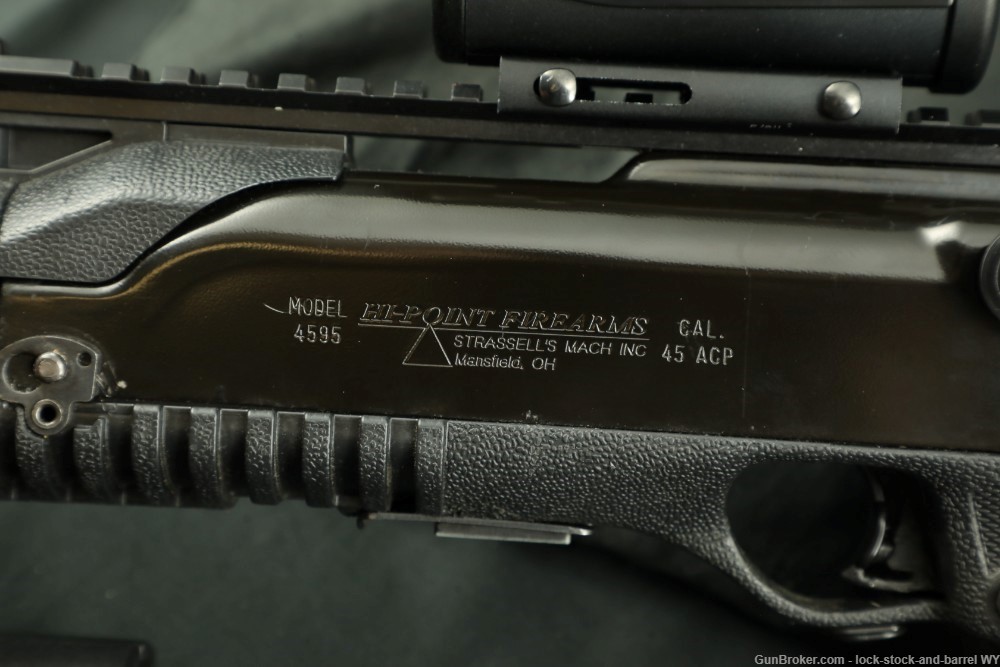 Hi Point Model 4595 45 ACP Pistol Caliber Carbine PCC 18” Rifle w/ Red Dot -img-31