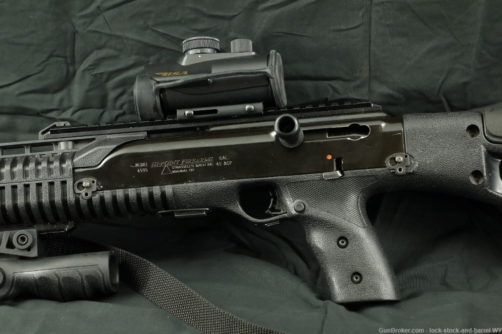 Hi Point Model 4595 45 ACP Pistol Caliber Carbine PCC 18” Rifle w/ Red Dot -img-10