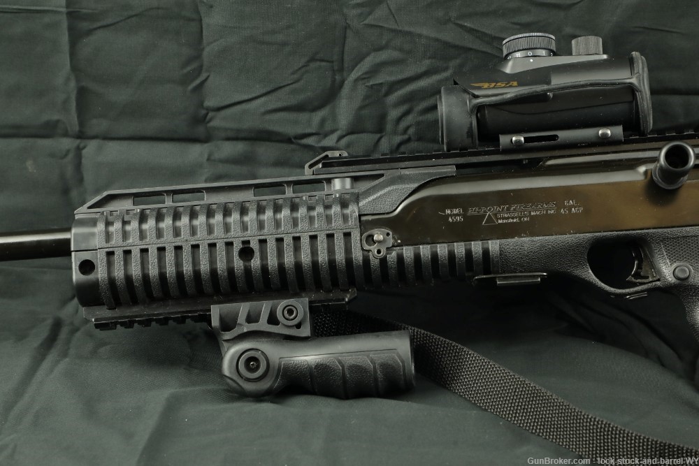 Hi Point Model 4595 45 ACP Pistol Caliber Carbine PCC 18” Rifle w/ Red Dot -img-9