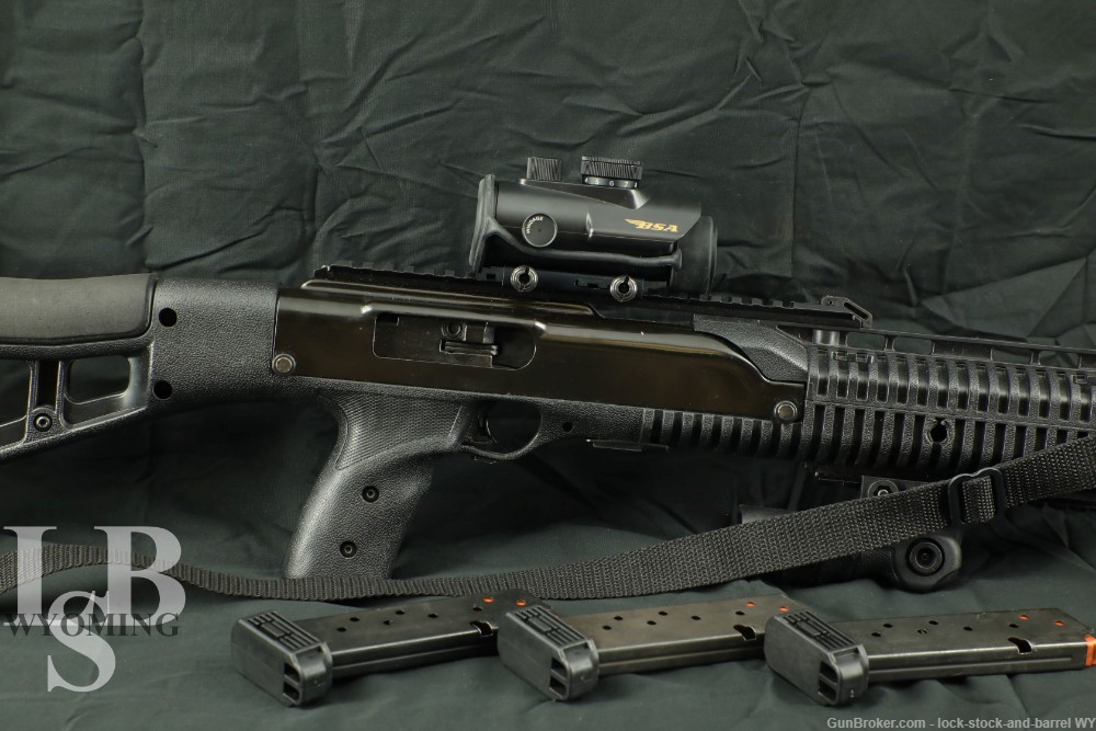 Hi Point Model 4595 45 ACP Pistol Caliber Carbine PCC 18” Rifle w/ Red Dot -img-0
