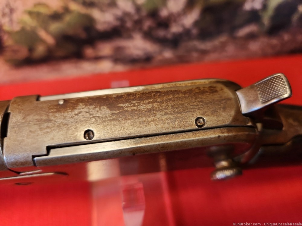 Winchester model 90 pump action rifle 22 WRF made in 1924-img-18