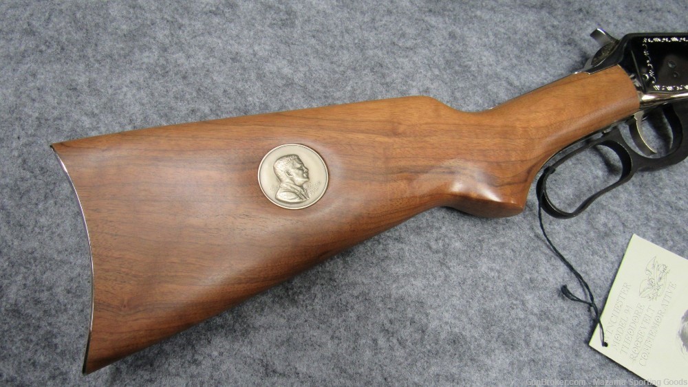 Winchester 94 Theodore Teddy Roosevelt 30-30 26" Commemorative unfired -img-2