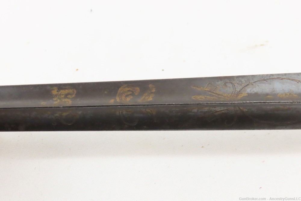 Gold Etched “SWORD OF THE COURT” Light One Handed Gentleman’s COURT SWORD  -img-5