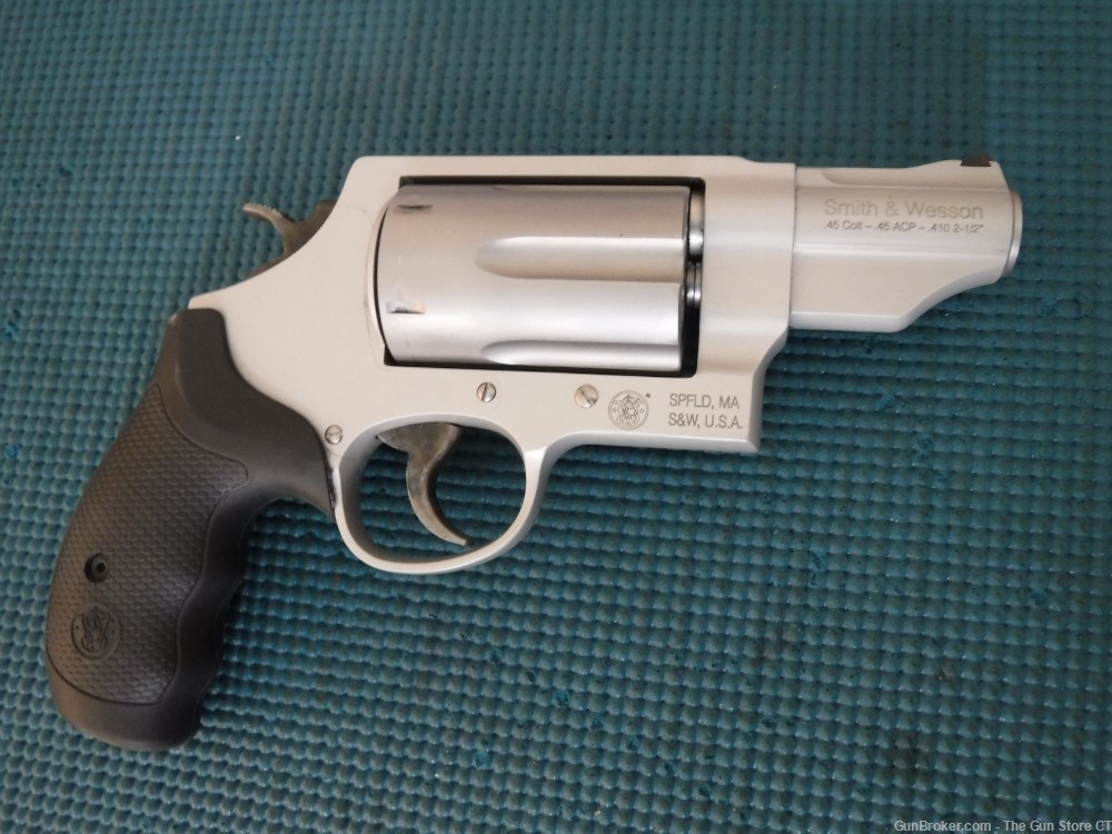 S&W Governor Silver .45 Colt .410 6 Shot Revolver #160410-img-3