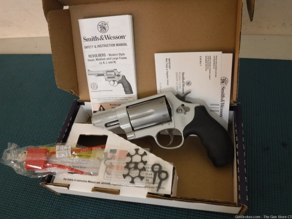 S&W Governor Silver .45 Colt .410 6 Shot Revolver #160410-img-0