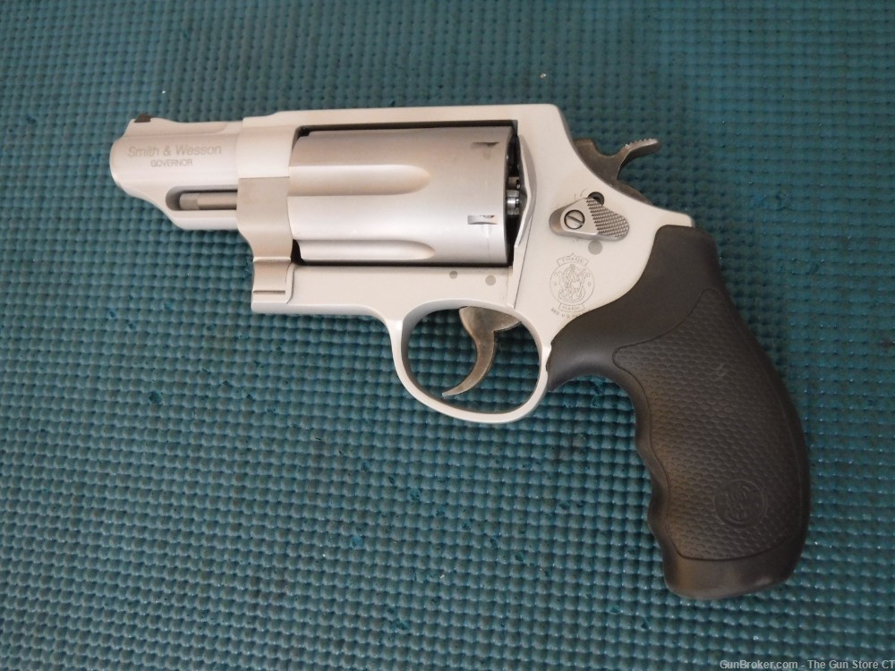 S&W Governor Silver .45 Colt .410 6 Shot Revolver #160410-img-2