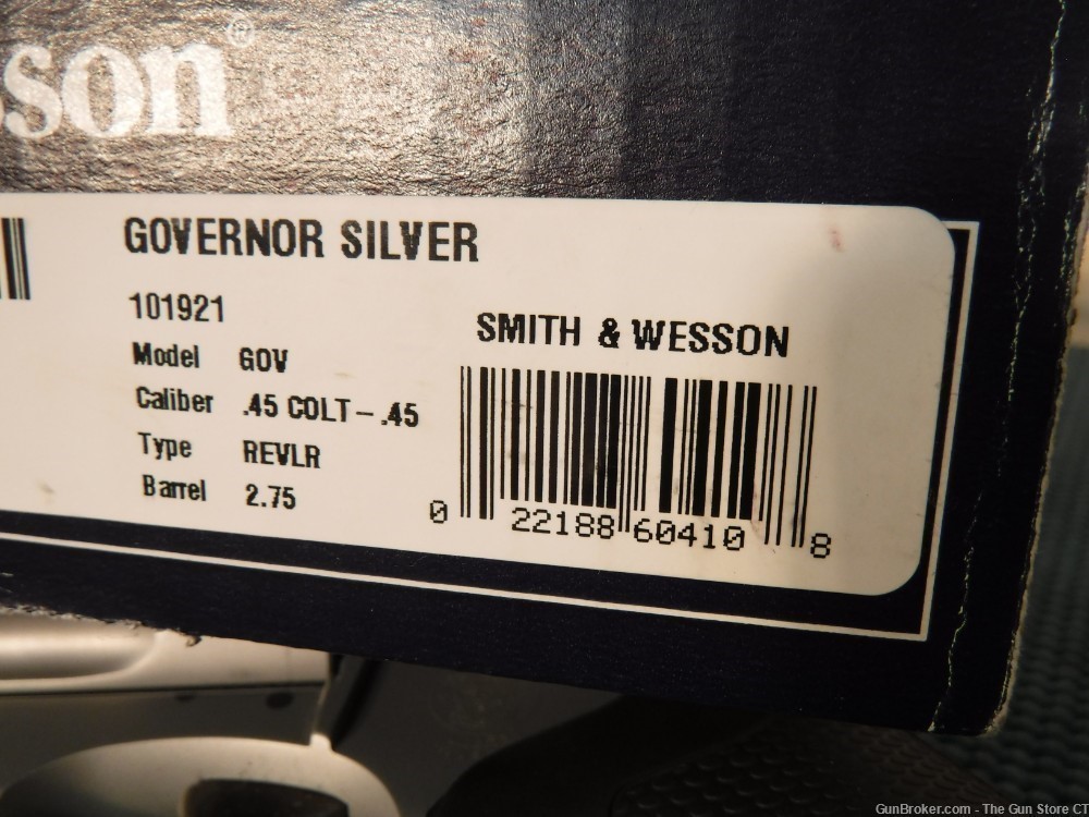 S&W Governor Silver .45 Colt .410 6 Shot Revolver #160410-img-33