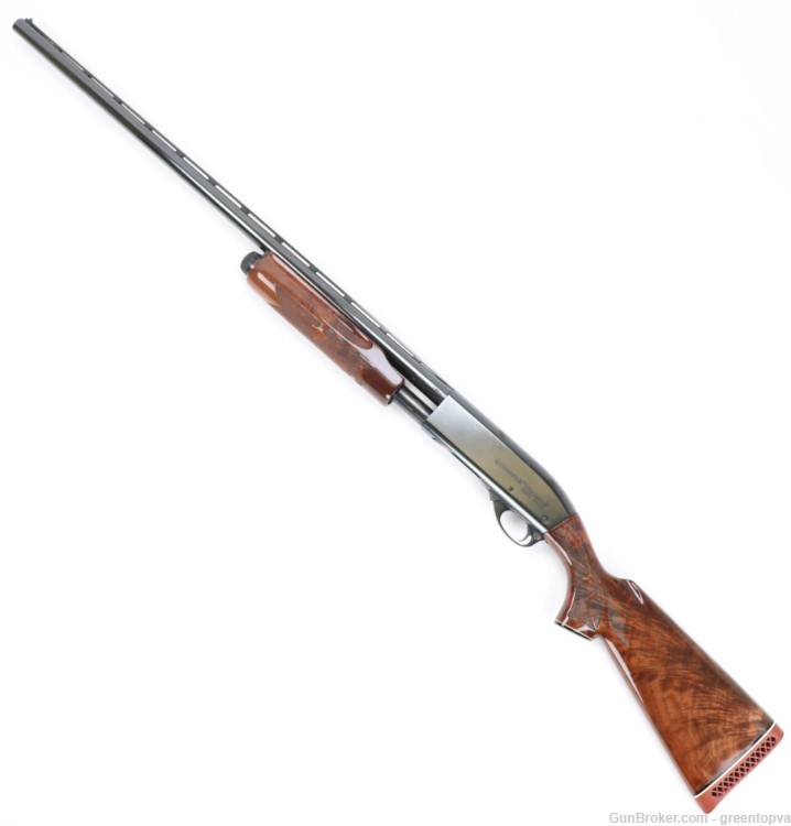 Remington 870TB Wingmaster Trap 12ga 30" Full Gorgeous Wood!-img-10