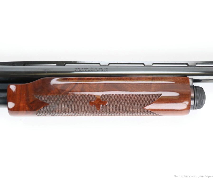 Remington 870TB Wingmaster Trap 12ga 30" Full Gorgeous Wood!-img-8