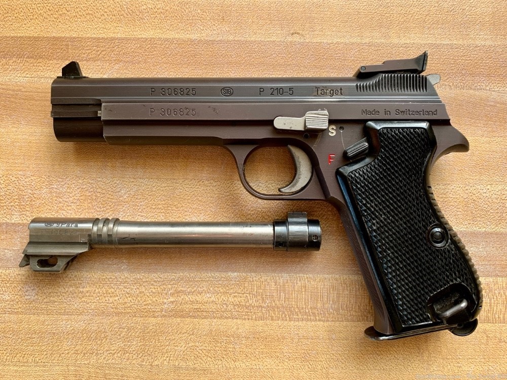 SIG P210-5 hand built target pistol-img-1
