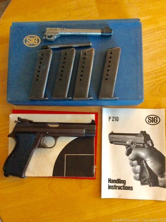 SIG P210-5 hand built target pistol-img-0