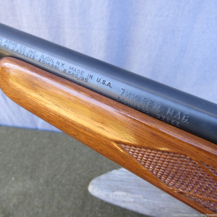 Fine Old Remington 700 ADL 7mm Rem mag & Factory Stainless Barrel-img-3