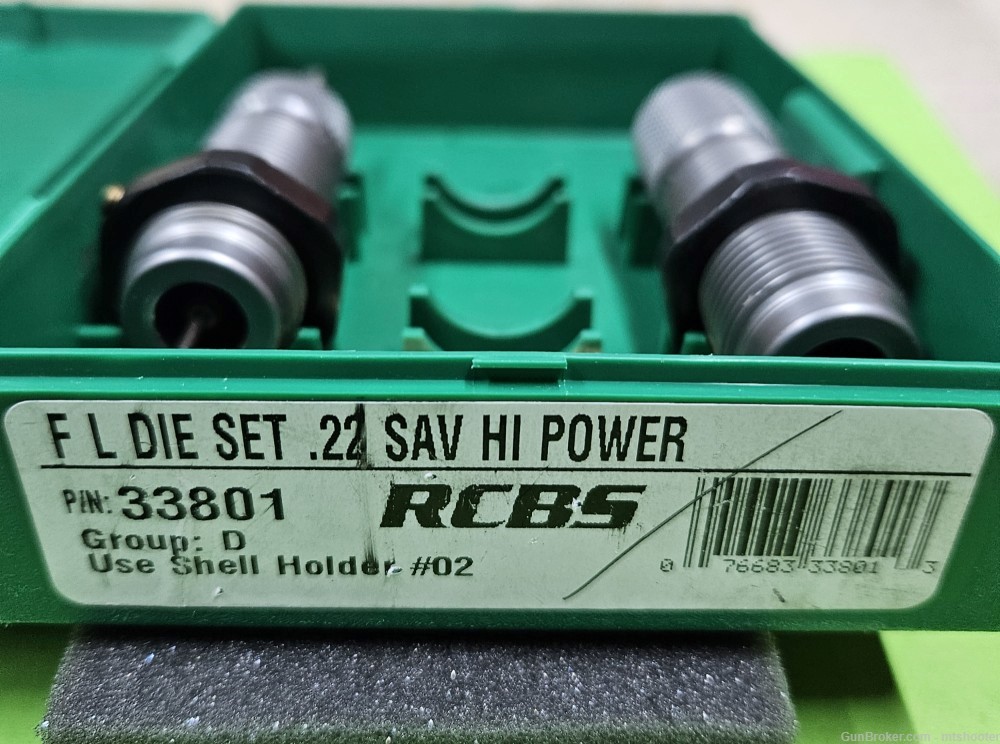 22 Savage High Power, AKA 5.6 x 52R Die Set-img-0