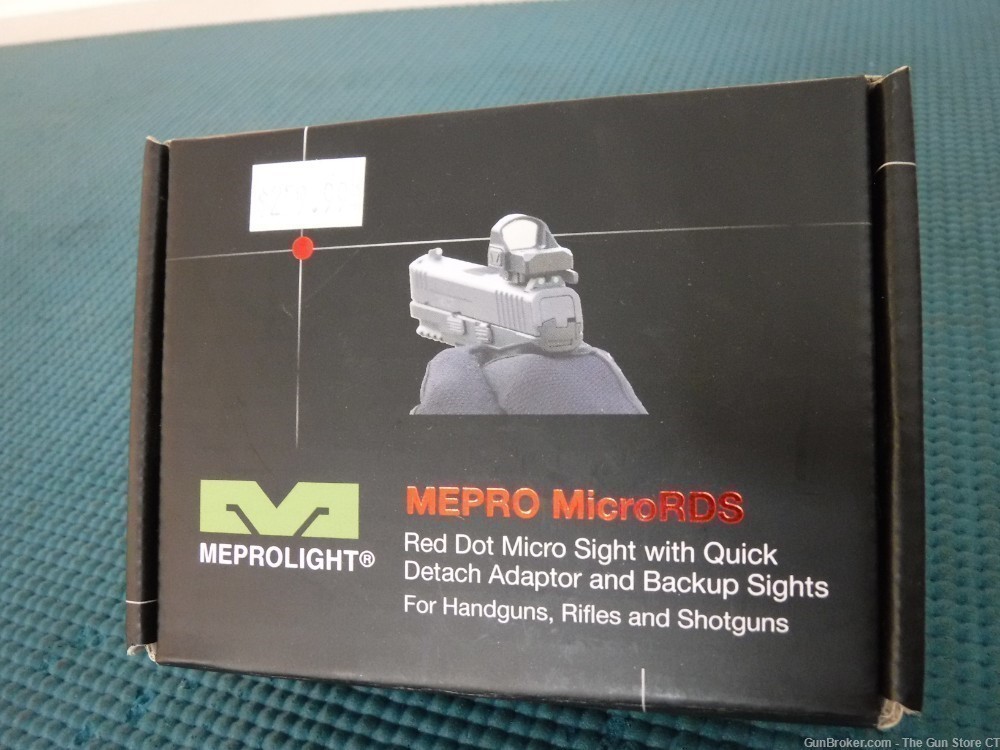 Meprolight MicroRDS Red Dot Sight w/o Adapter -img-0