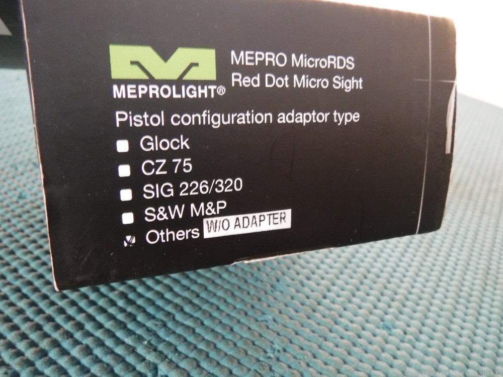 Meprolight MicroRDS Red Dot Sight w/o Adapter -img-2
