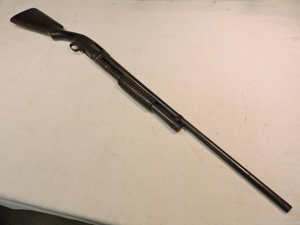 1927 Winchester Model 12 16Ga. Pump Action Take Down Shotgun-img-8