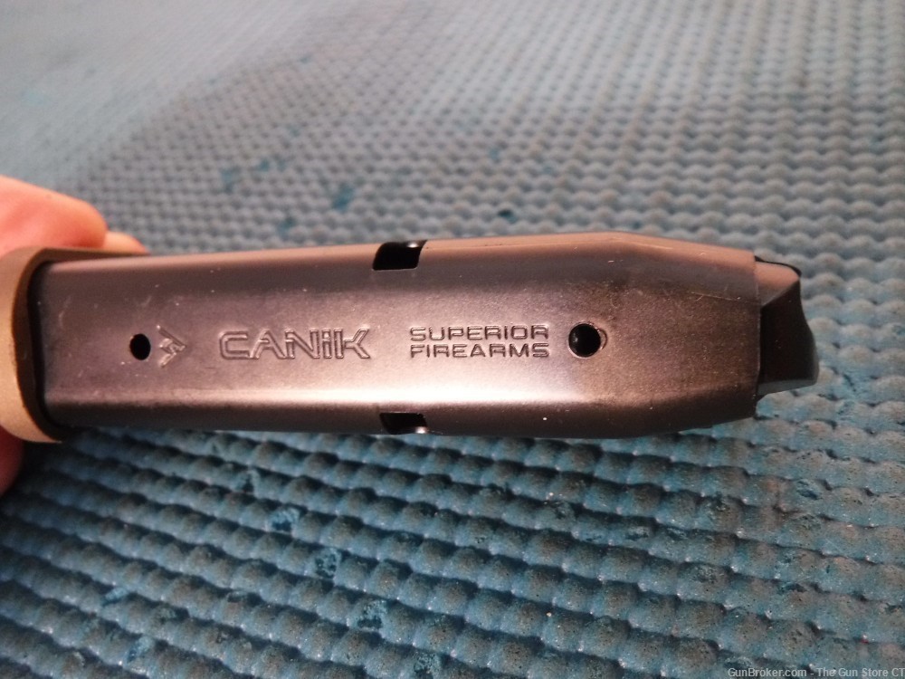 Canik METE MC9 12 Round Sub Compact Mag Bronze Baseplate-img-3