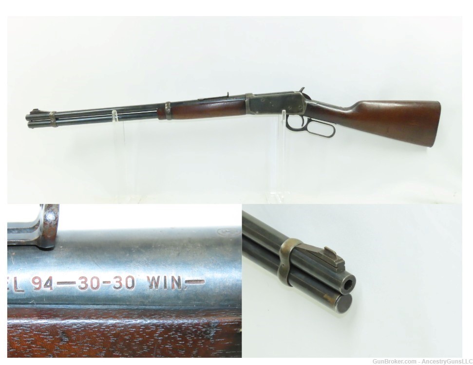 Pre-1964 WINCHESTER M 94 .30-30 WIN Lever Action Carbine C&R DEER HUNTER   -img-0