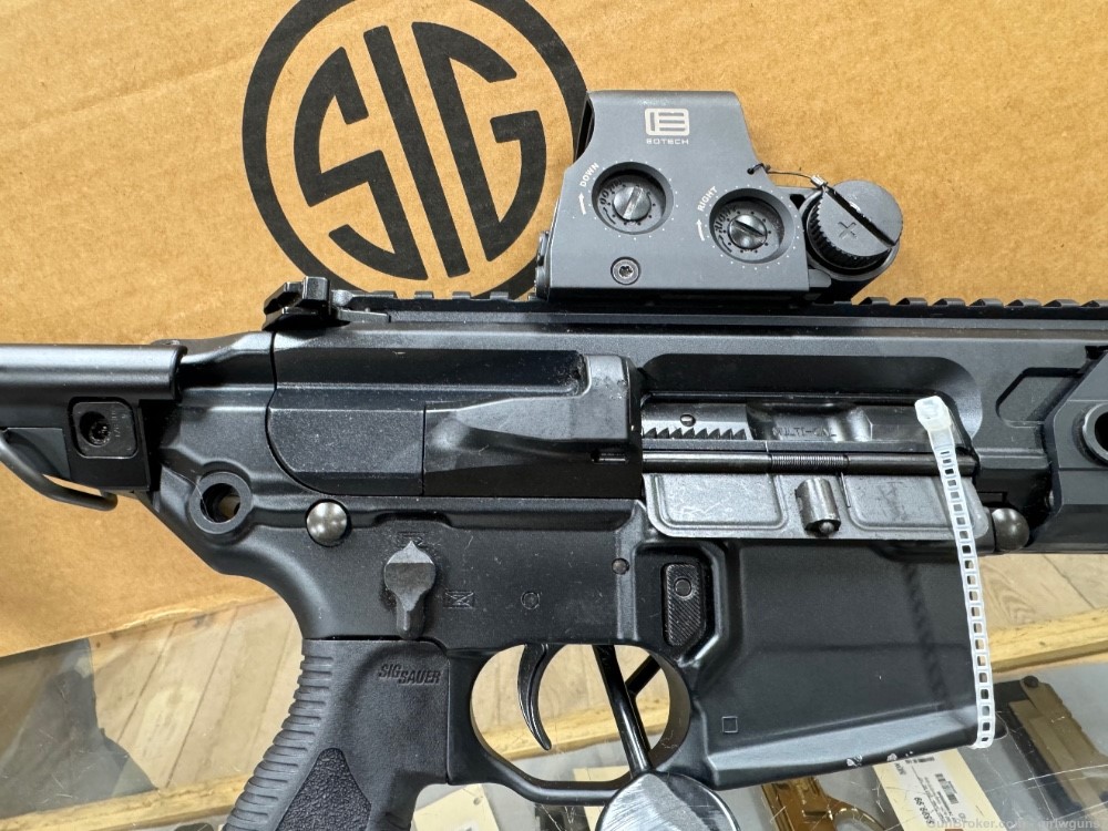 Sig Sauer MCX Rattler .300 aac Blackout 5.5” Eotech arm brace used-img-7