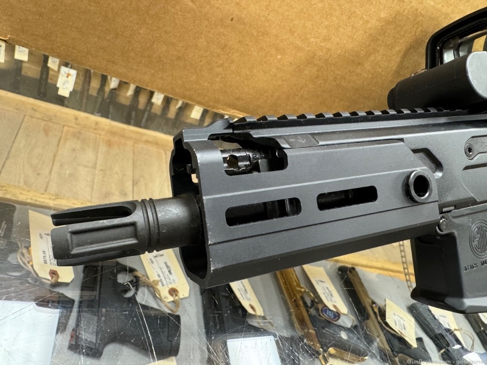Sig Sauer MCX Rattler .300 aac Blackout 5.5” Eotech arm brace used-img-2