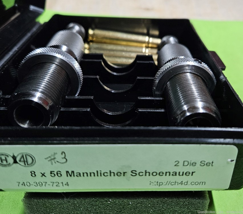 8 x 56 Mannlicher Schoenauer Reloading Dies-img-0