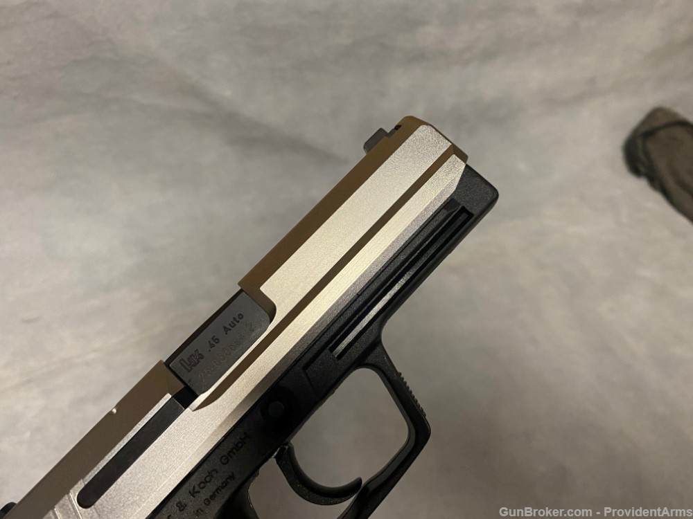 HECKLER & KOCH USP 45 STAINLESS 45 ACP 4.25"RARE EARLY *USED* PENNY AUCTION-img-7