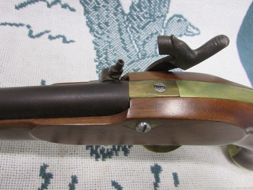 1800's 45cal Kentucky / Navy Moll Percussion Pistol -img-12