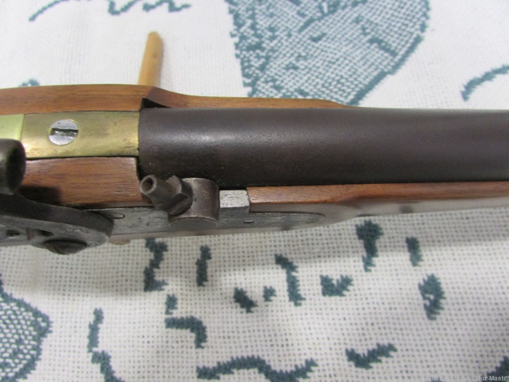 1800's 45cal Kentucky / Navy Moll Percussion Pistol -img-6