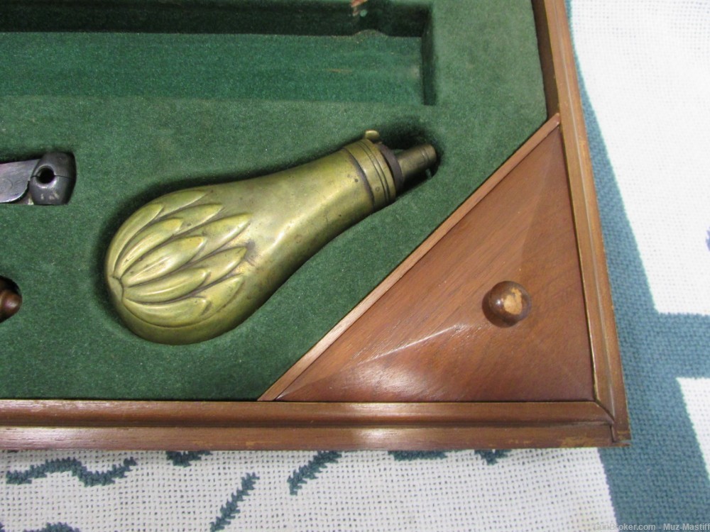 1800's 45cal Kentucky / Navy Moll Percussion Pistol -img-29