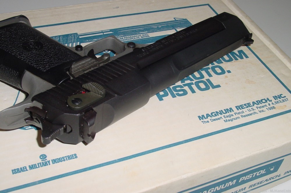 Made in Israel IMI Magnum Research Desert Eagle .44Mag pistol w/3 magazines-img-14