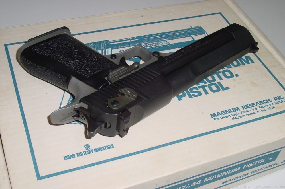 Made in Israel IMI Magnum Research Desert Eagle .44Mag pistol w/3 magazines-img-13