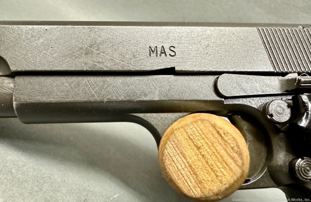 Pair of Consecutive Serial Numbered French MAS Model 1950 Pistols-img-6