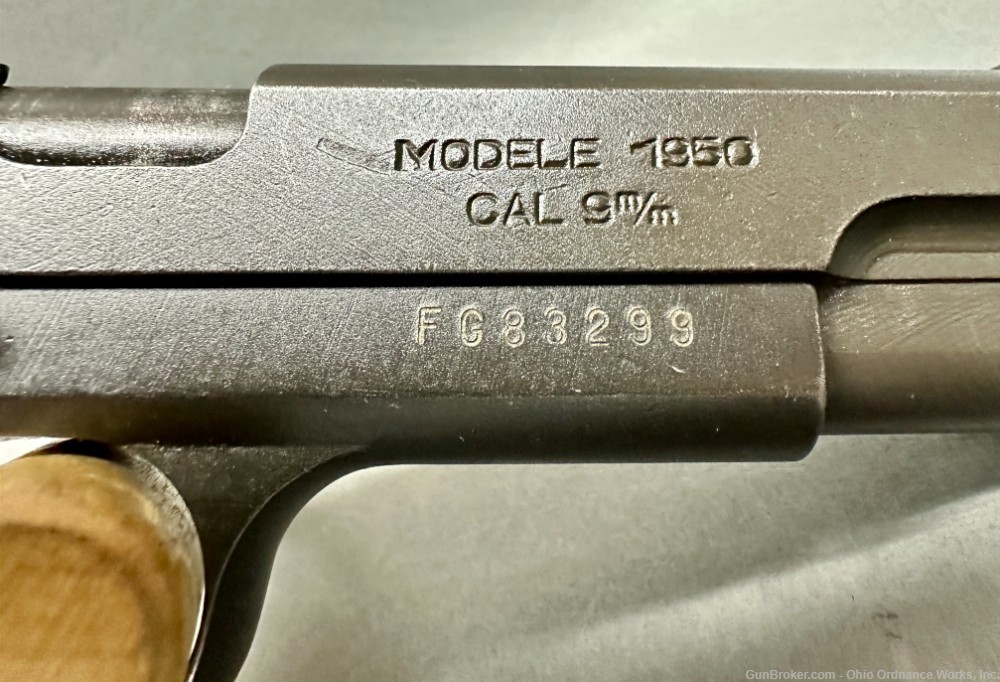 Pair of Consecutive Serial Numbered French MAS Model 1950 Pistols-img-23