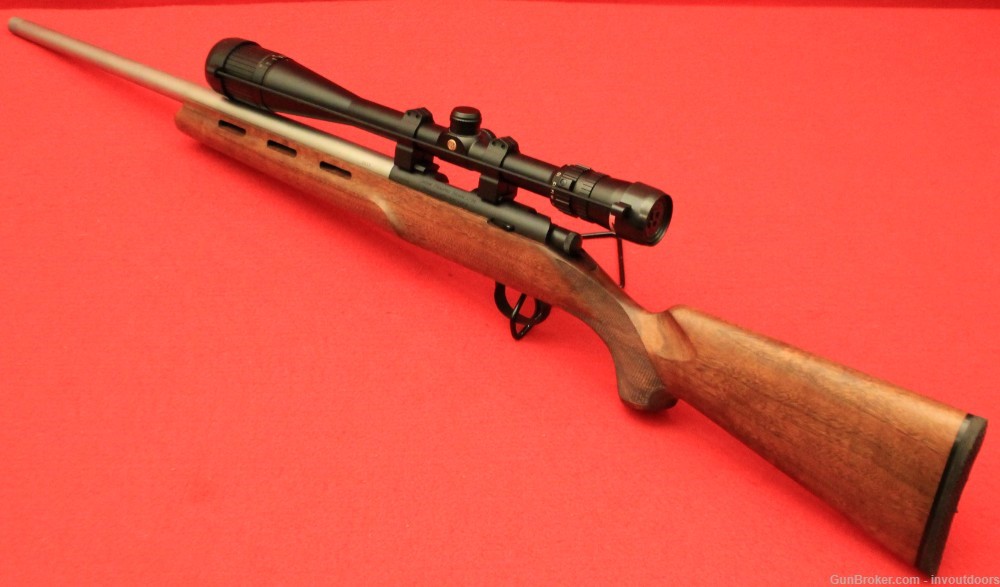 Cooper Arms 57M Montana Varminter .22 LR 24"-barrel W/Bushell Elite scope.-img-3