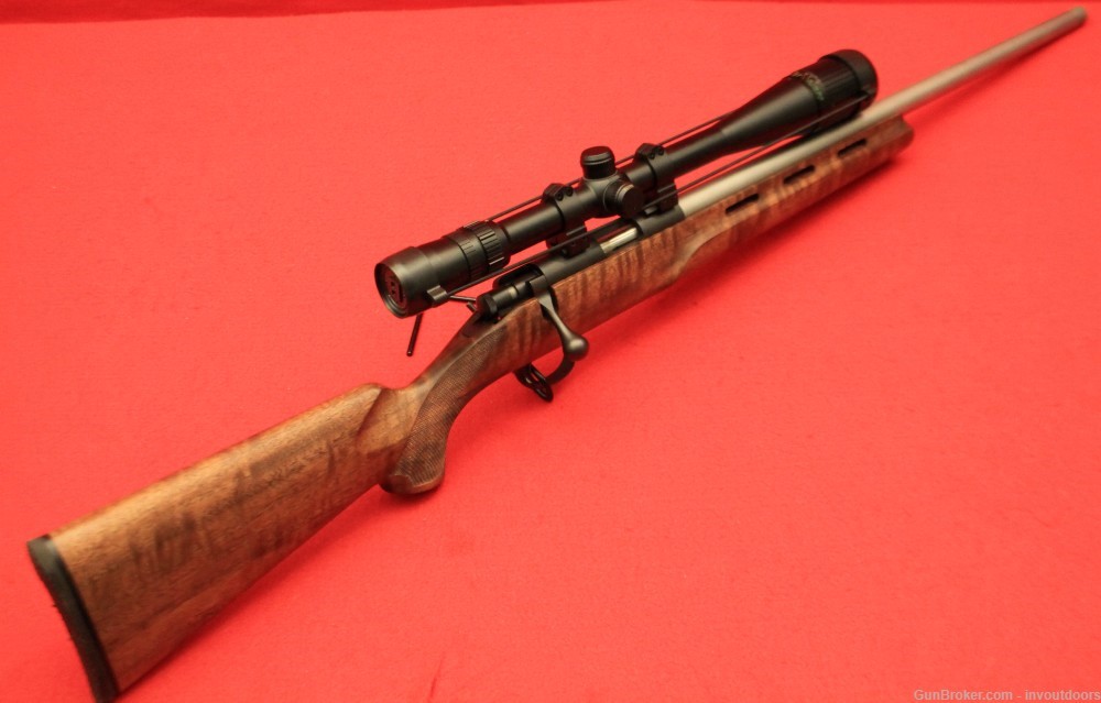 Cooper Arms 57M Montana Varminter .22 LR 24"-barrel W/Bushell Elite scope.-img-2